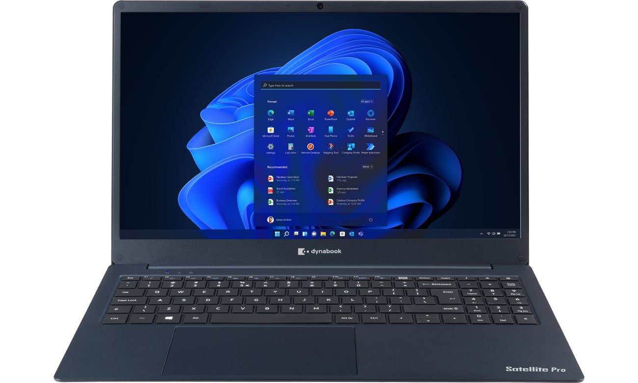 lewy bok laptopa