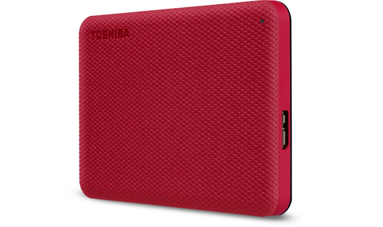 Dysk zewnętrzny Toshiba Canvio Advance 4TB USB 3.2 Czerwony