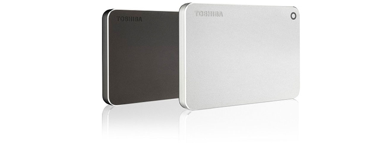 Toshiba 1TB CANVIO PREMIUM wyższa klasa gładka aluminiowa obudowa wysoka jakość