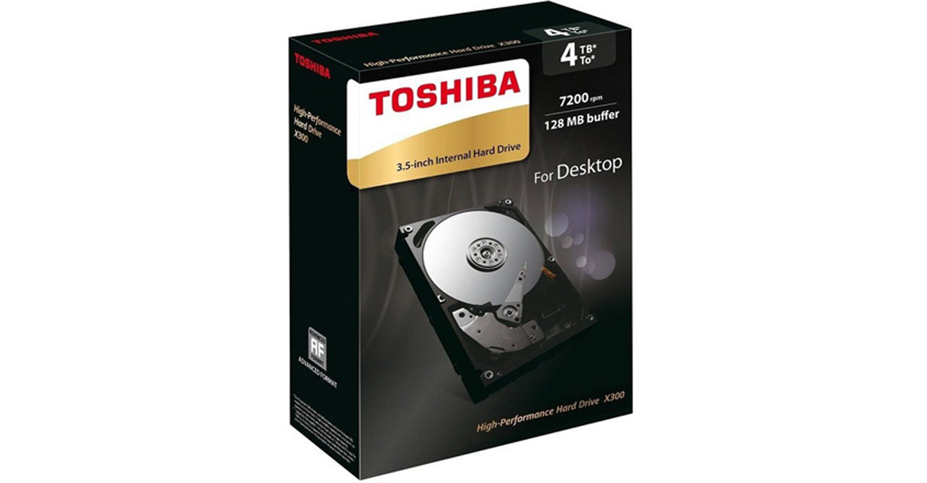 Dysk HDD Toshiba 4TB 7200obr. 128MB X300