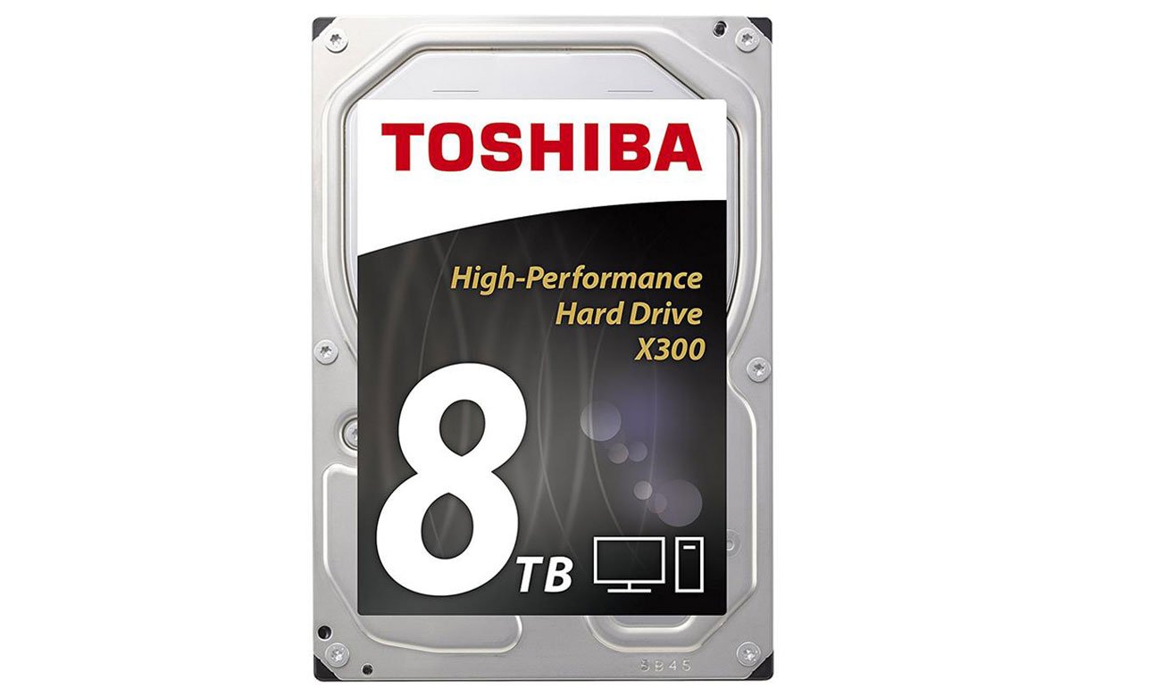 Dysk HDD Toshiba 8TB 7200obr. 128MB X300