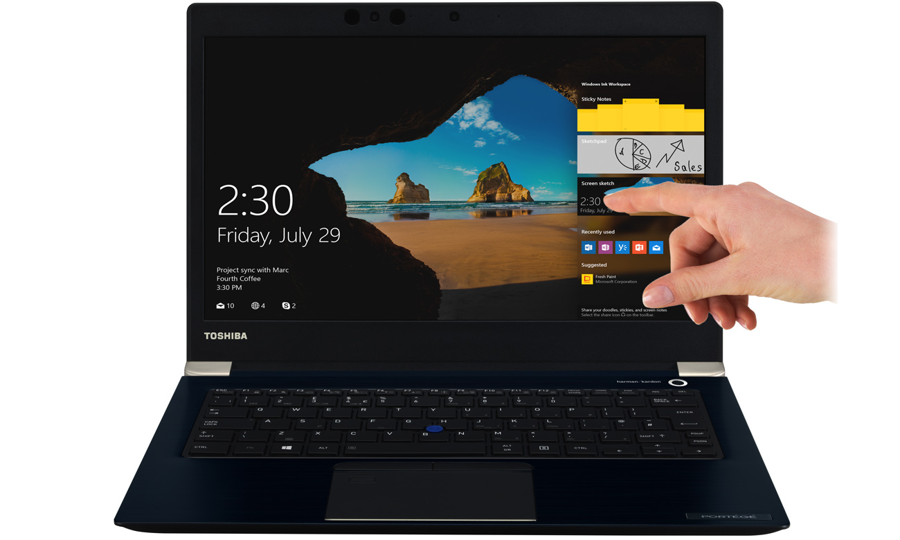 Toshiba Portege X30-D metody wporawdzania danych