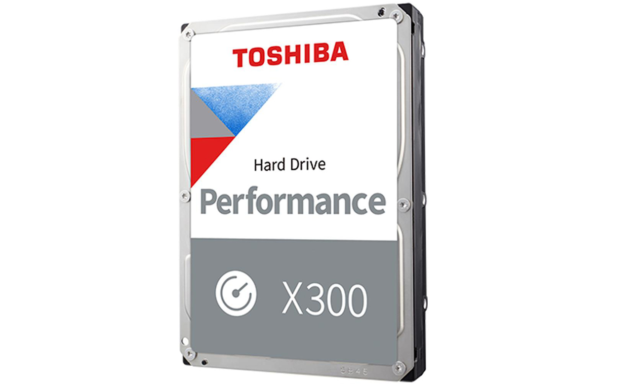 Dysk twardy Toshiba X300 Performance - Widok od przodu pod kątem