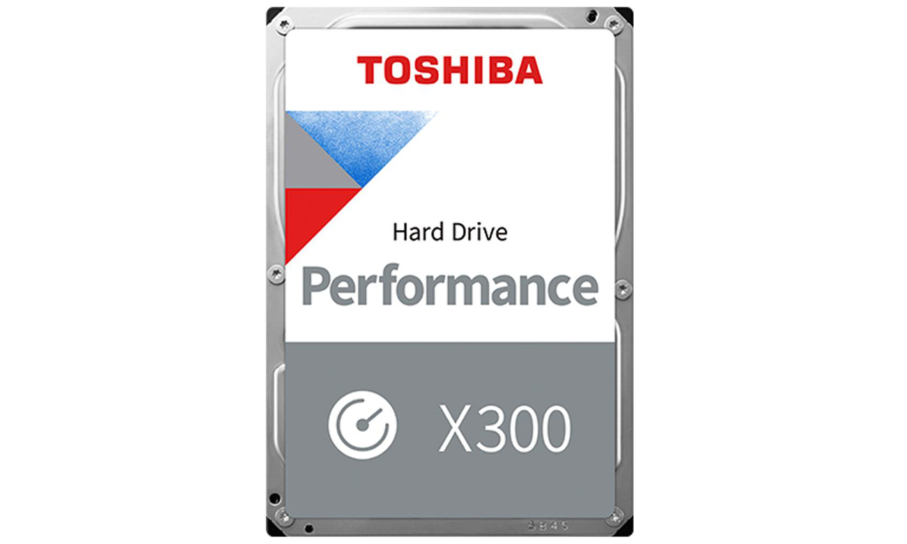 Dysk twardy Toshiba X300 Performance - Widok od przodu