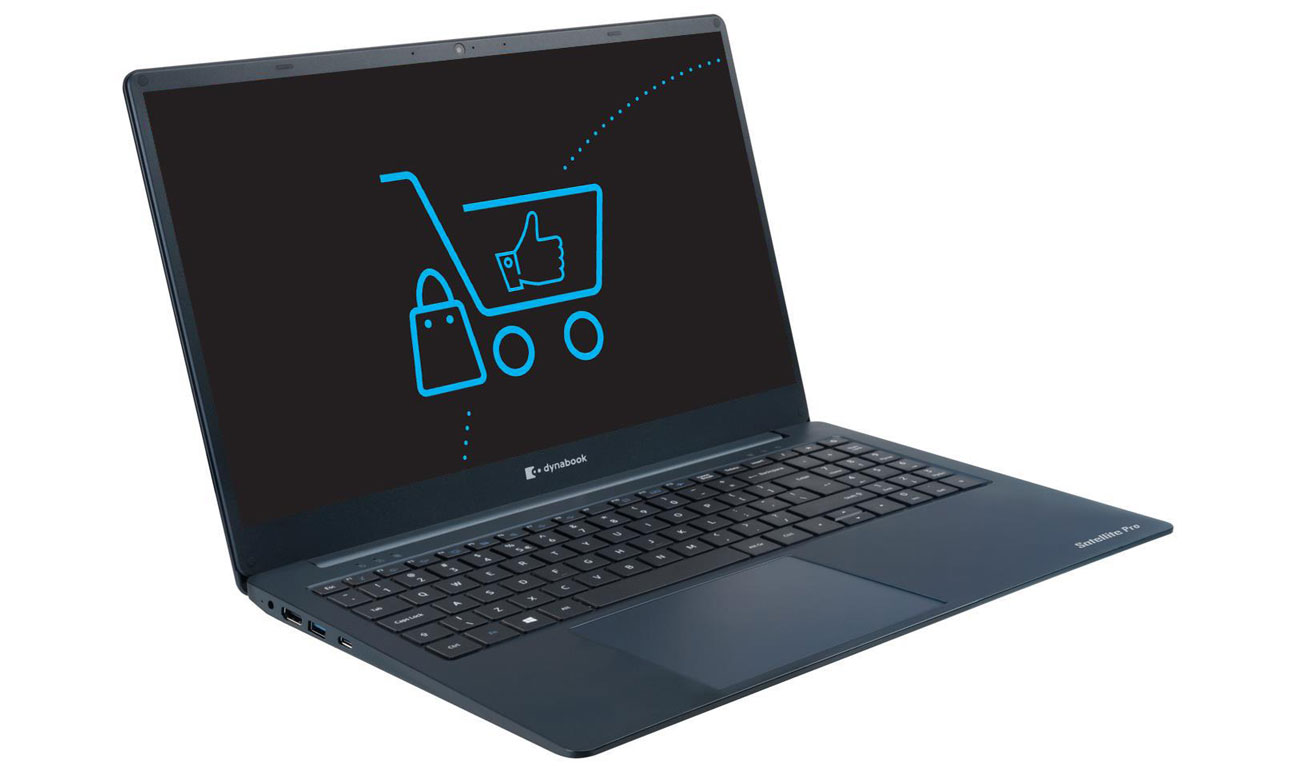 lewy bok laptopa Toshiba Dynabook SATELLITE PRO C50