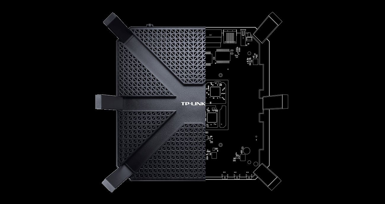 TP-Link Archer C3200 dwurdzeniowy procesor