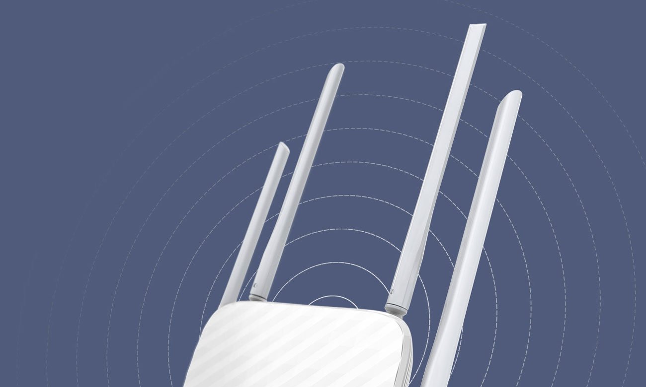 TP-Link Archer C5 Cztery anteny