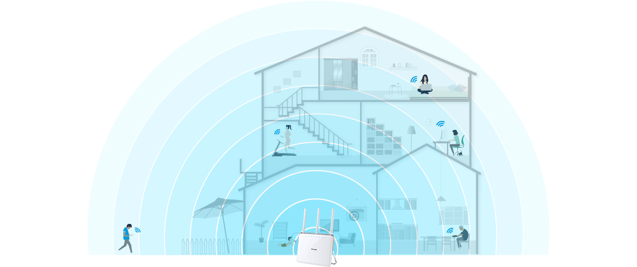 TP-Link Archer D9 zasięg