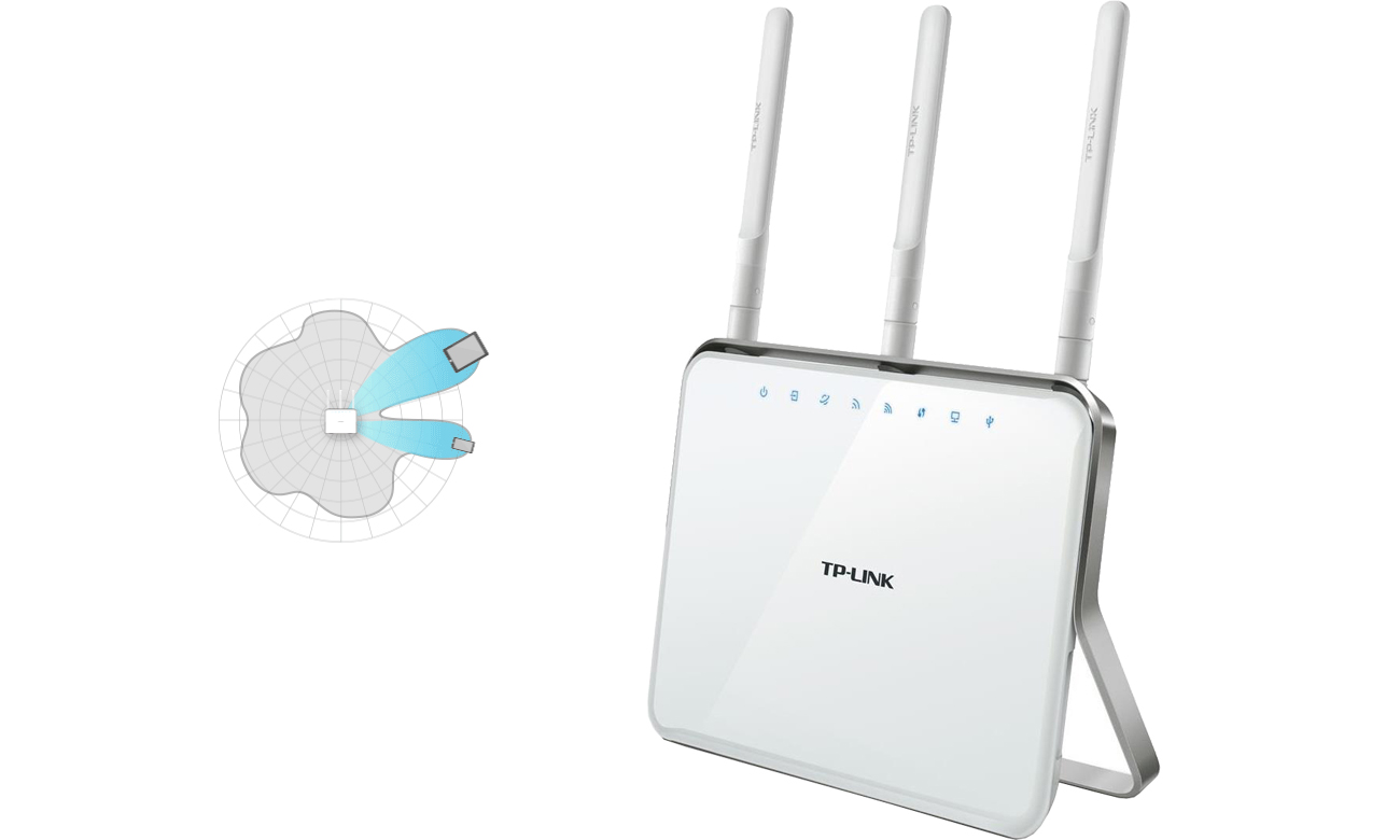 TP-Link Archer D9 kształtowanie wiązki