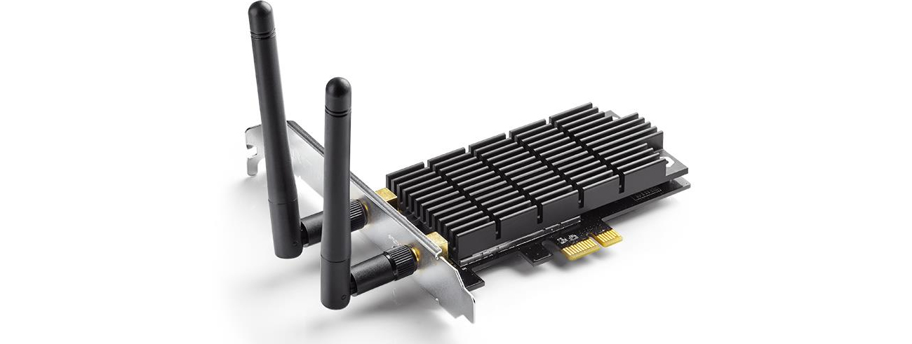 Karta sieciowa PCI-E TP-LINK Archer T6E - Większa stabilność dzięki radiatorowi