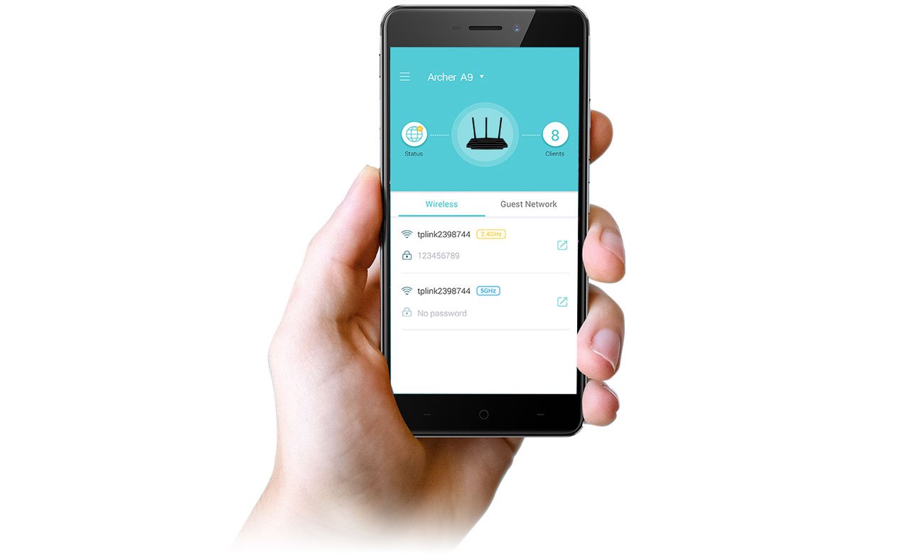 TP-Link Archer A9 - Aplikacja mobilna Tether