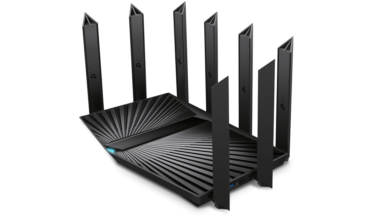 TP-Link Archer AX95 Widok z boku