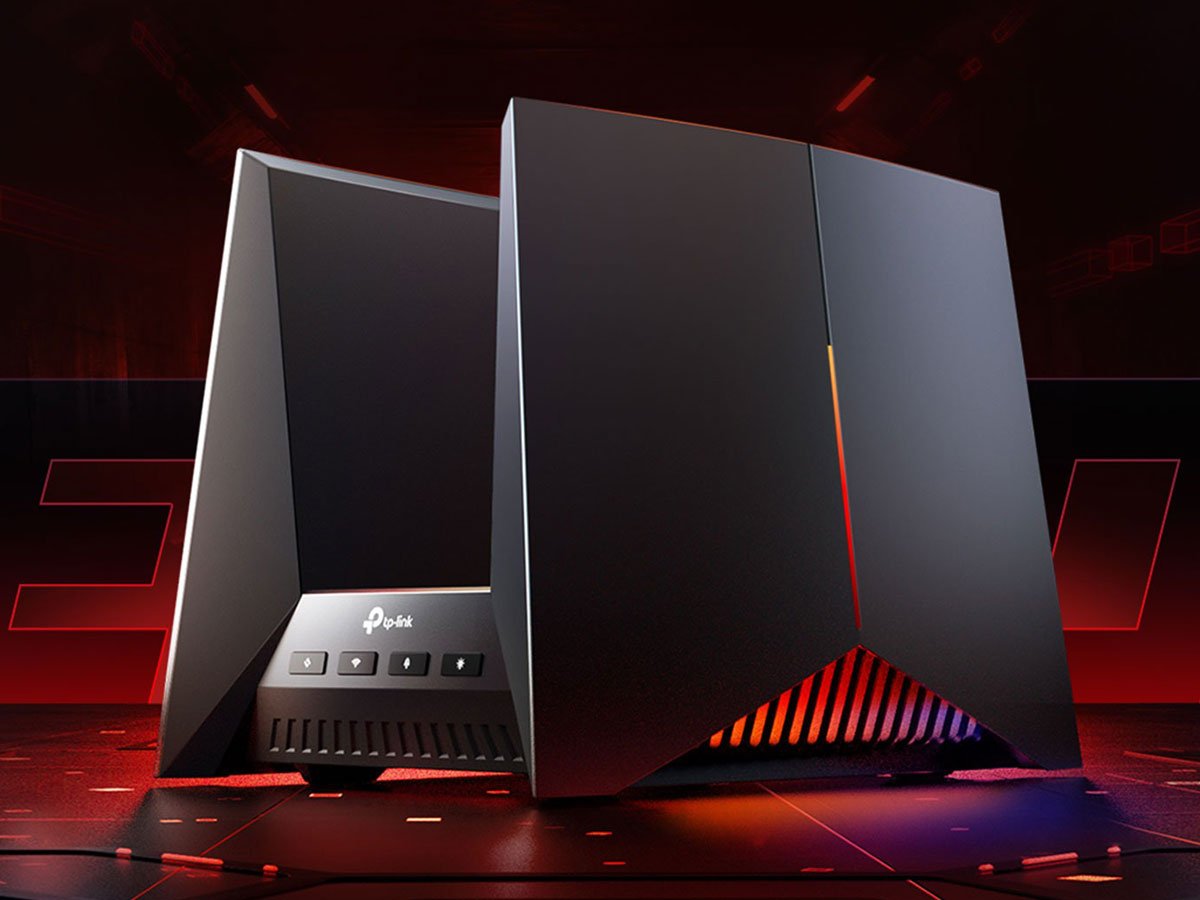 Trzypasmowy router dla graczy TP-Link Archer GE800 - Grafika lifestyle