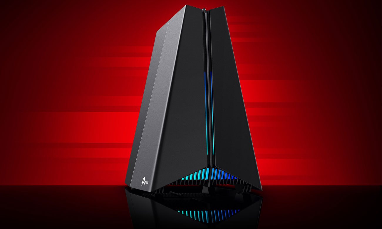 Trzypasmowy router TP-Link Archer GXE75 - Grafika lifestyle