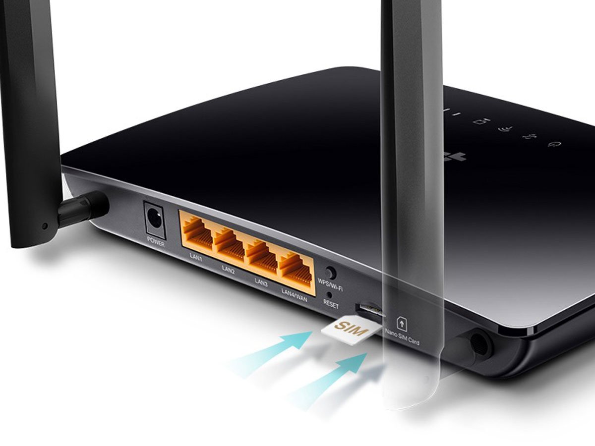 Dwupasmowy router TP-Link Archer MR402 - Wygoda dzięki obsłudze kart nanoSIM