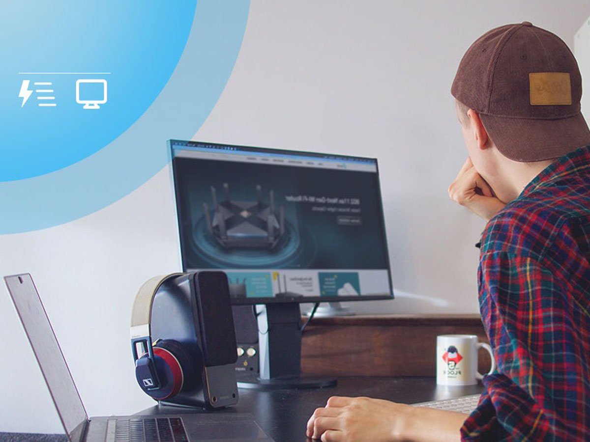 Dwupasmowa karta sieciowa TP-Link Archer T2E - Grafika lifestyle