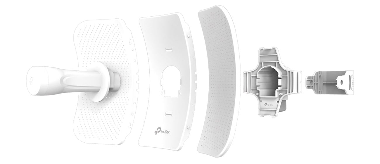 Wi-Fi Bridge (WDS) TP-Link CPE605 23dBi Konstruktion