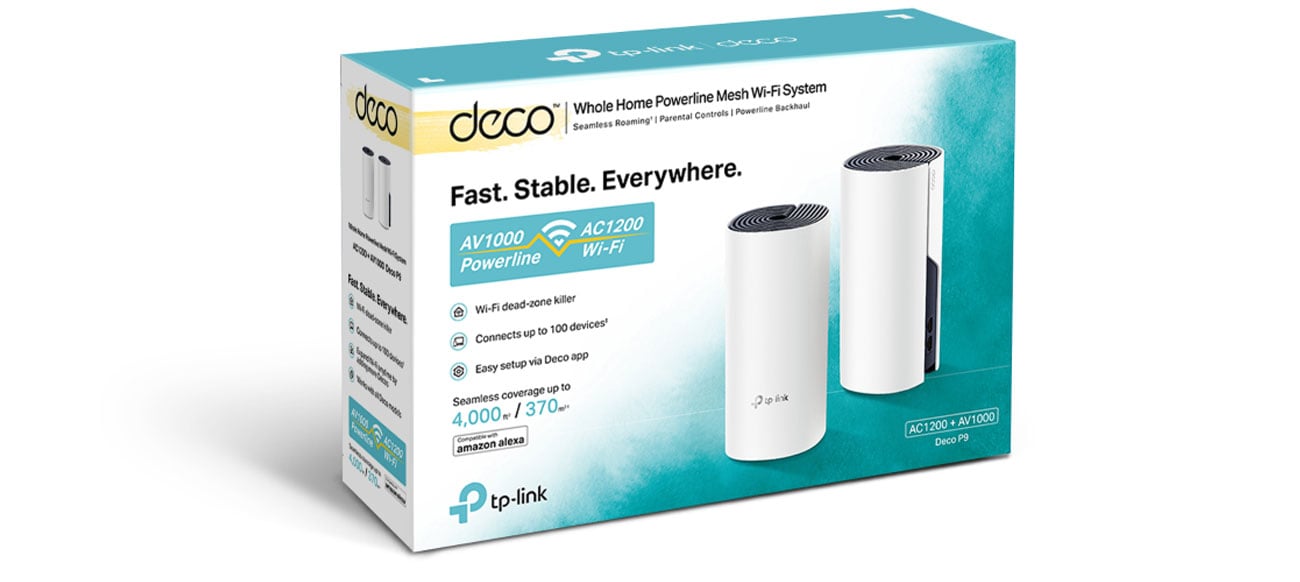 System Mesh Wi-Fi TP-Link DECO P9 Hybrid