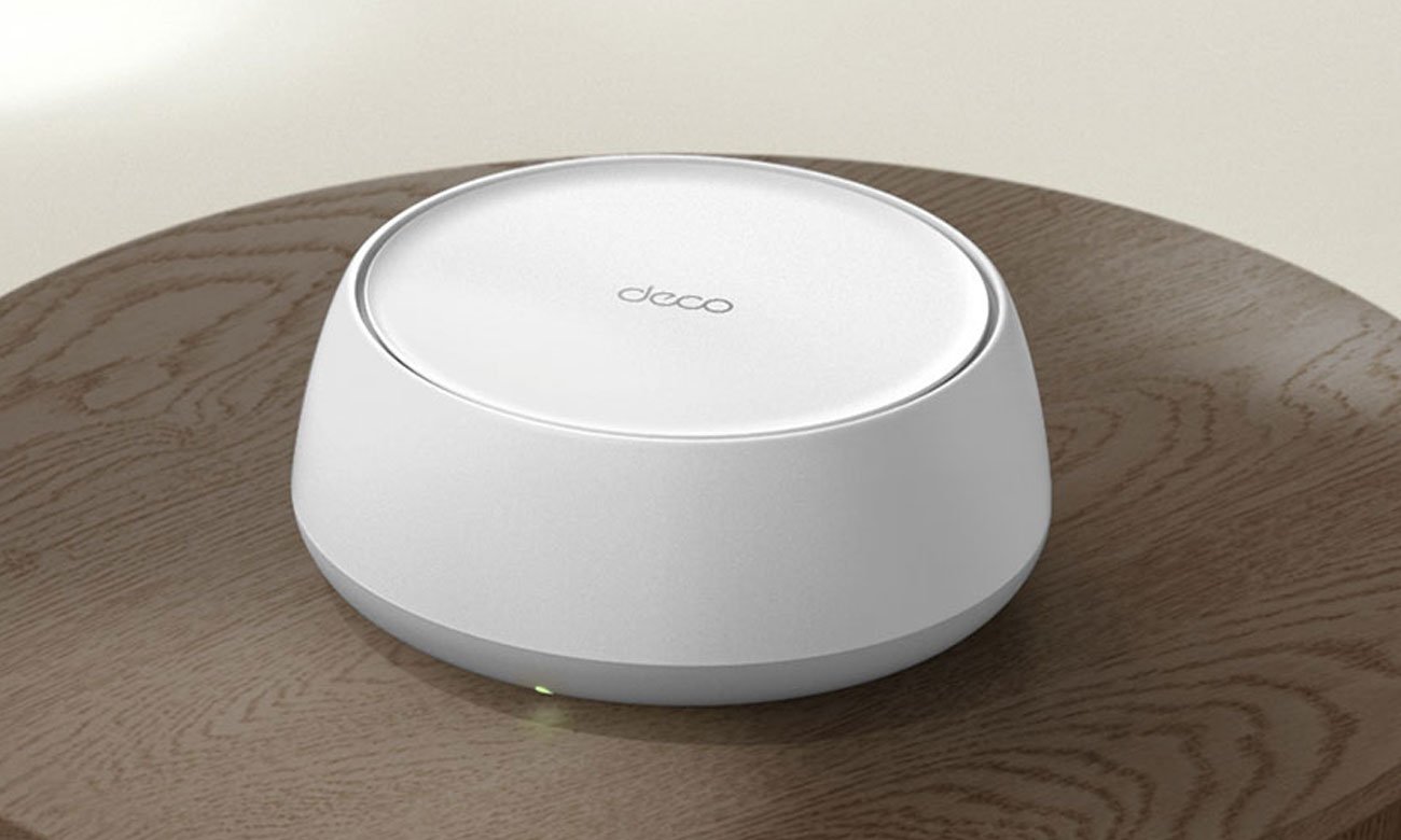 Domowy system Mesh Wi‑Fi 7 TP-Link Deco BE25 (1-pack) - Grafika lifestyle