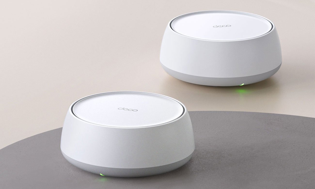 Domowy system Mesh Wi‑Fi 7 TP-Link Deco BE25 (2-pack) - Grafika lifestyle