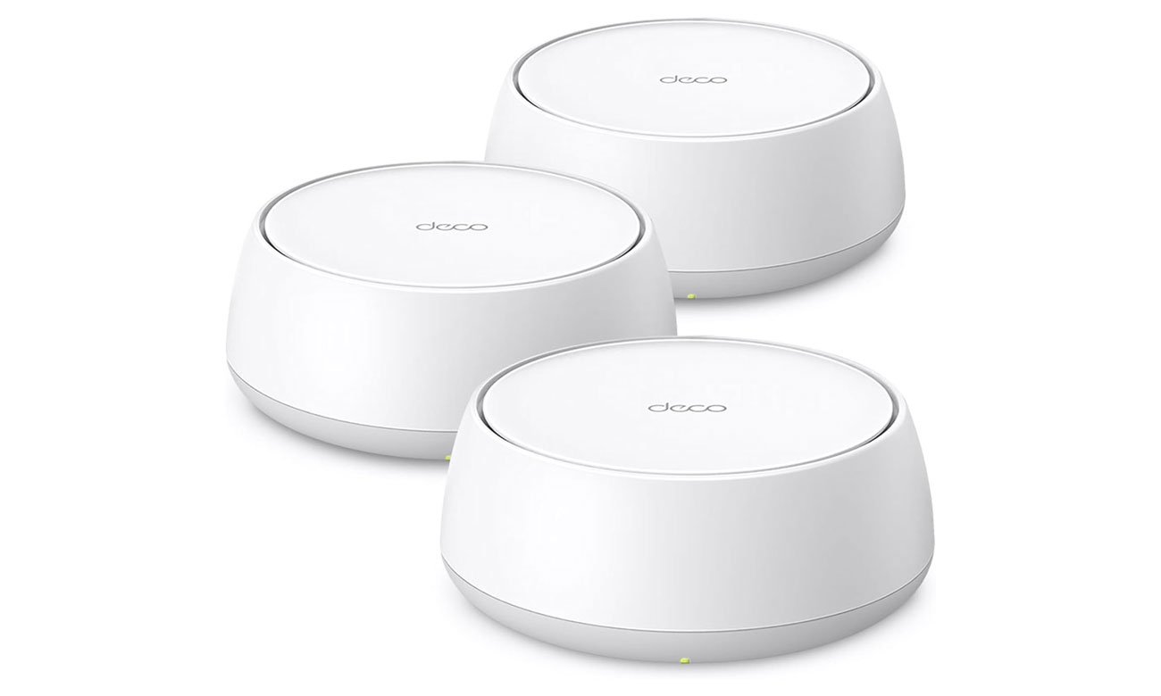 Domowy system Mesh Wi‑Fi 7 TP-Link Deco BE25 (3-pack) - Grafika lifestyle