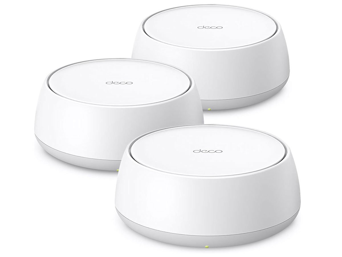 Domowy system Mesh Wi‑Fi 7 TP-Link Deco BE25 (3-pack) - Grafika lifestyle