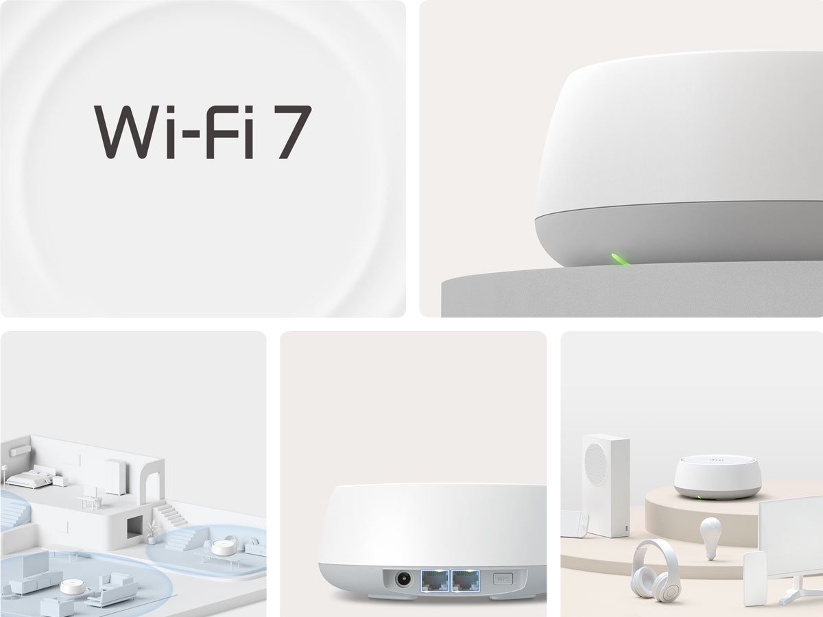 Domowy system Mesh Wi‑Fi 7 TP-Link Deco BE25 - Grafika lifestyle