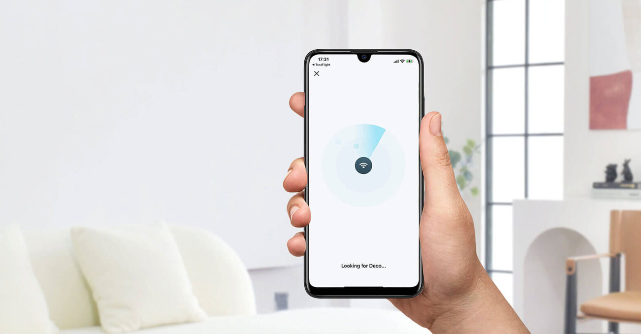 TP-Link Deco X10 aplikacja mobilna