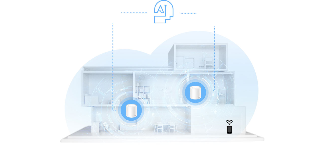 TP-Link Deco X10 łączność