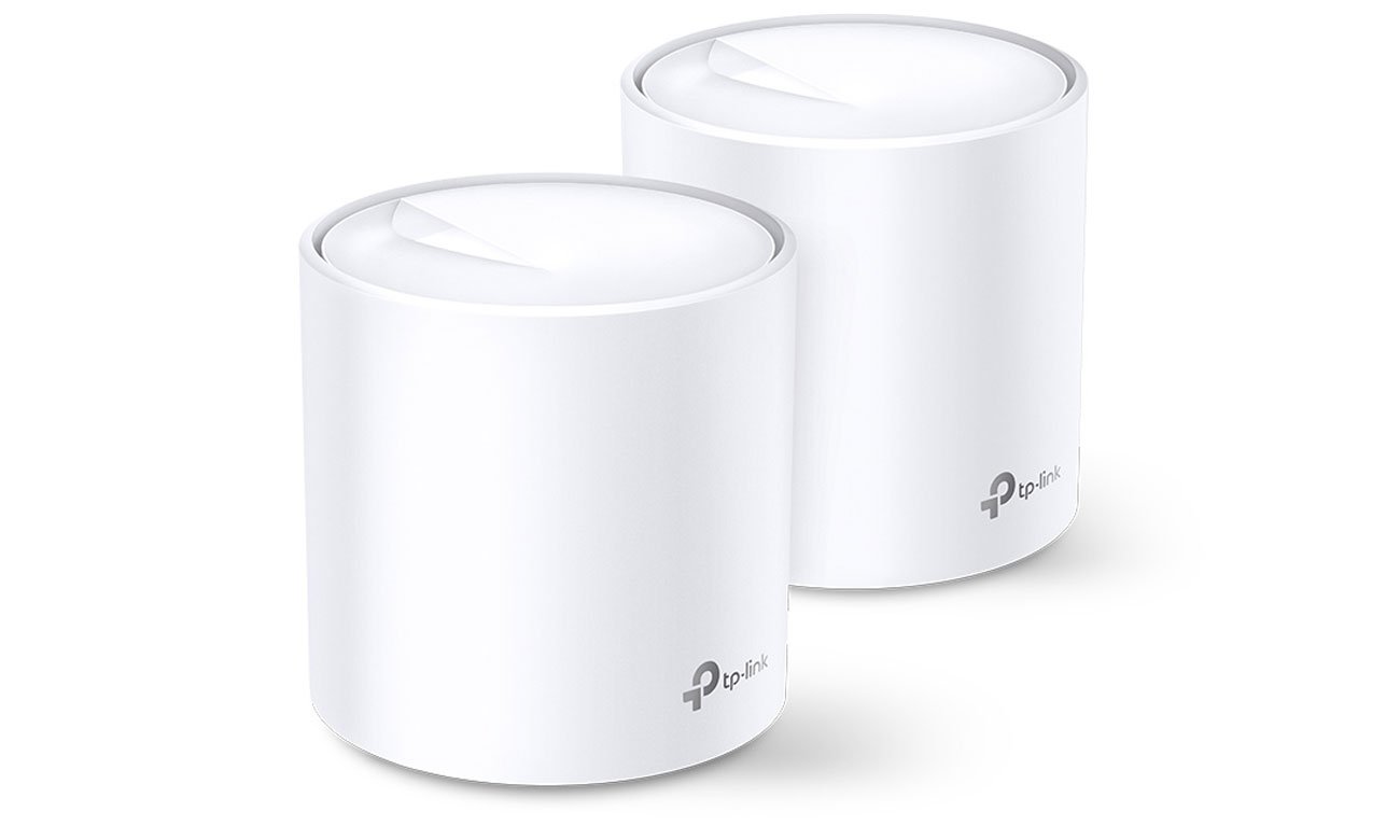 Domowy system Wi-Fi 6 Mesh TP-Link Deco X60 (2-pack) - Widok ogólny