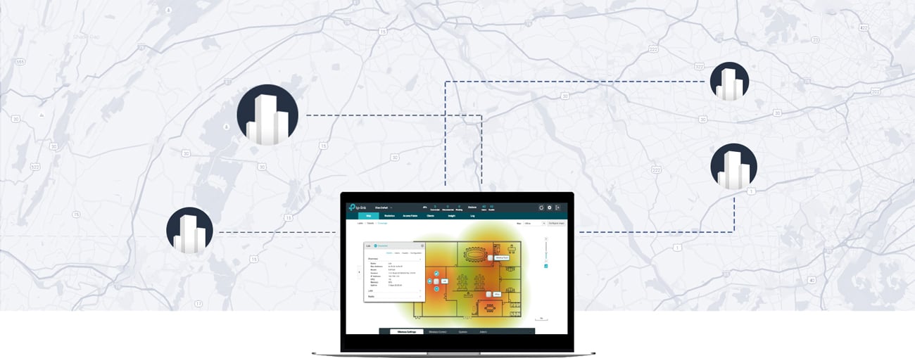 TP-Link EAP115-Wall Zentrales Management