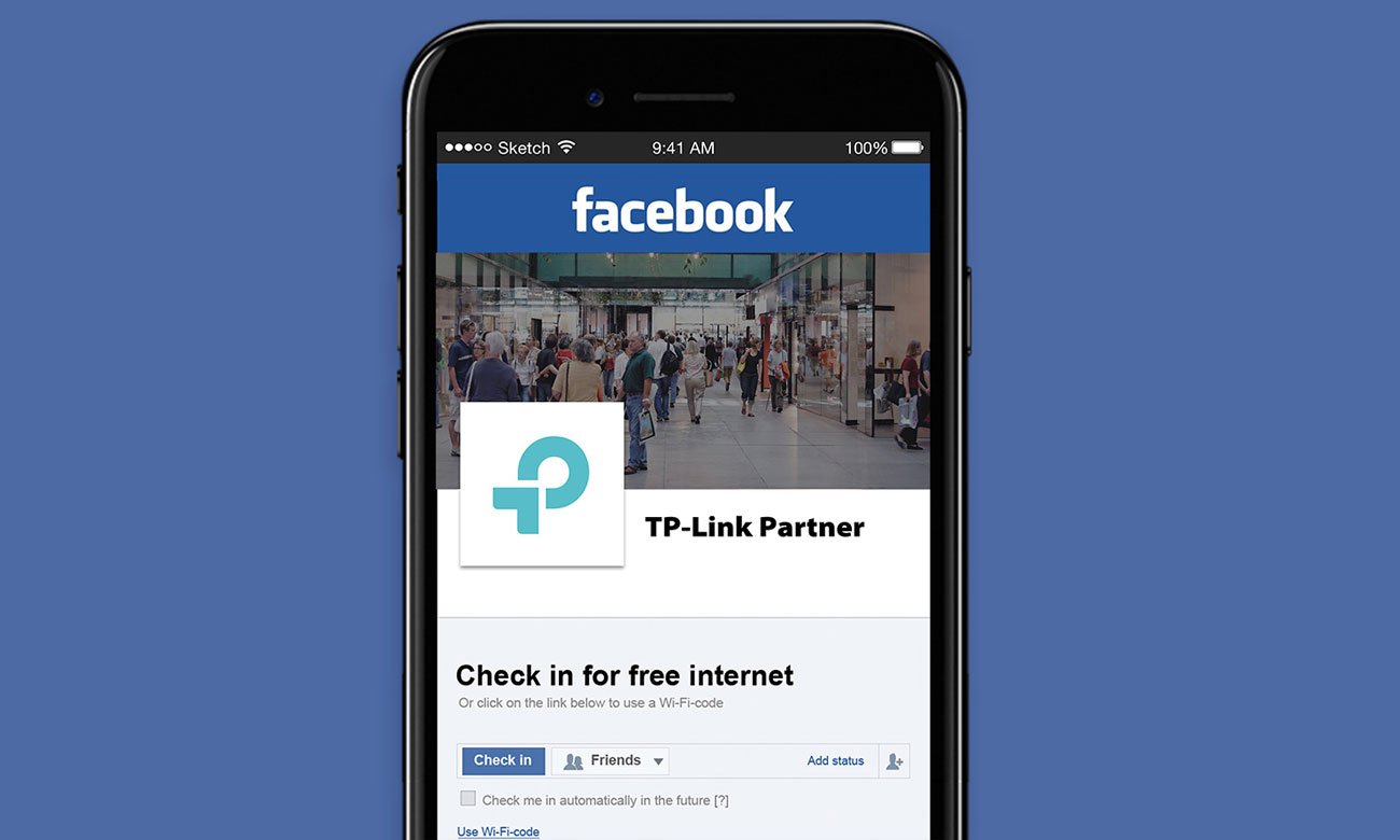 TP-Link EAP225 uwierzytelnianie przez stronę powitalną
