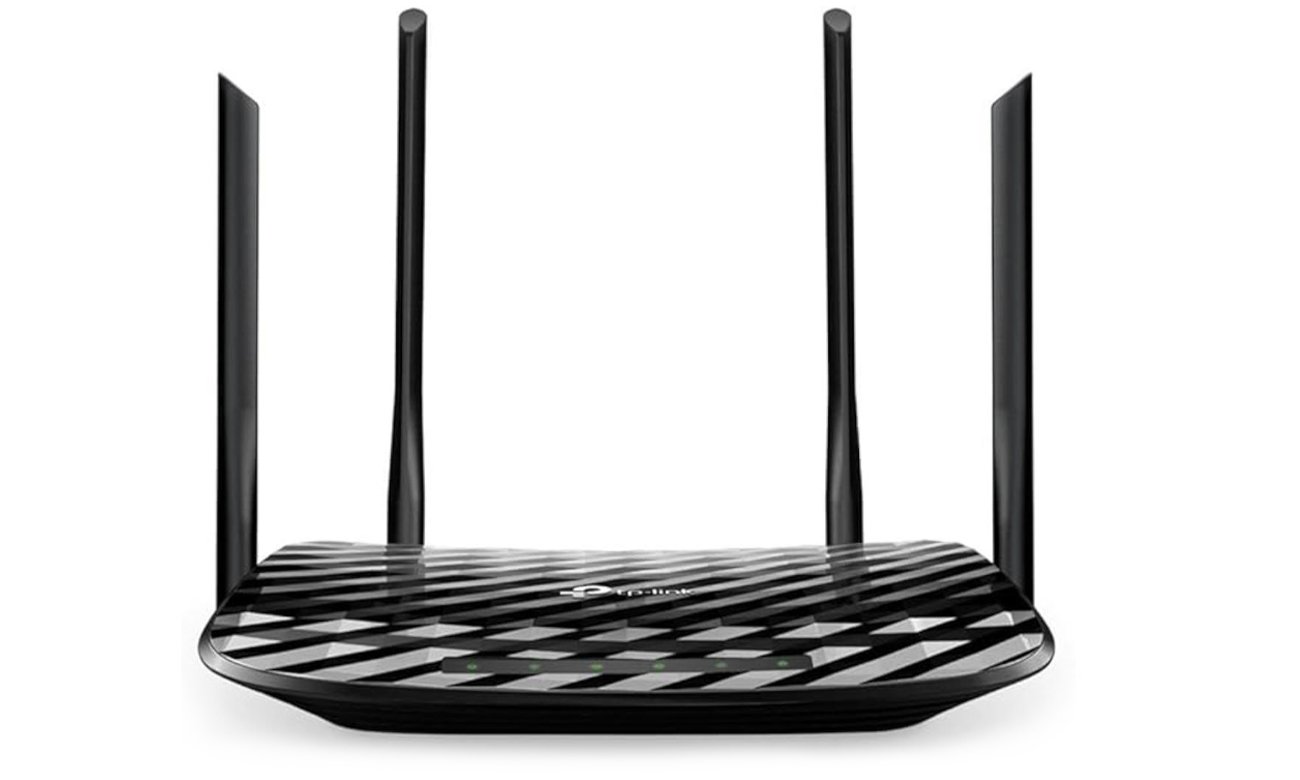 Dwupasmowy, gigabitowy router bezprzewodowy TP-Link Aginet EC220-G5 - Widok od przodu