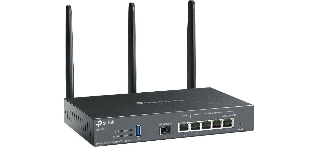 TP-Link ER706W widok z przodu