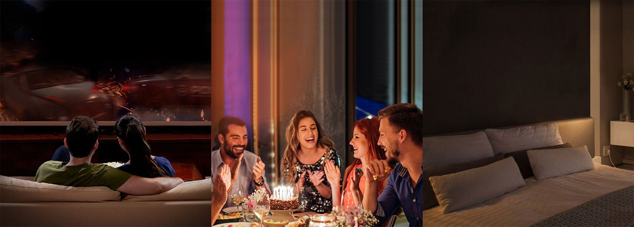 Żarówka LED Smart Kasa RGB WiFi - Tryby pracy
