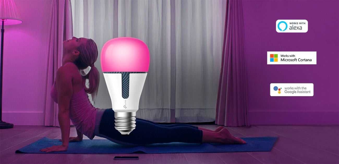 Żarówka LED Smart Kasa RGB WiFi - Sterowanie głosowe