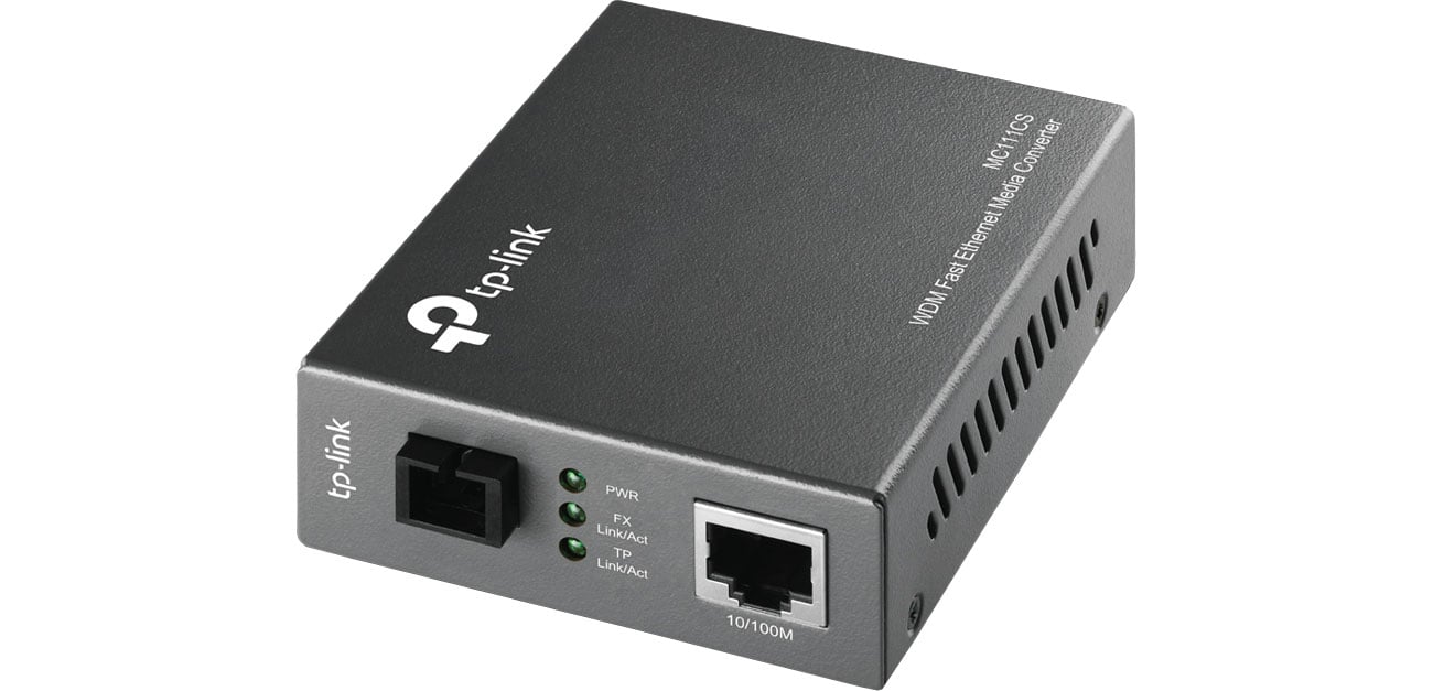 TP-Link MC111CS media konwerter światłowodow (RJ-45<>SC)