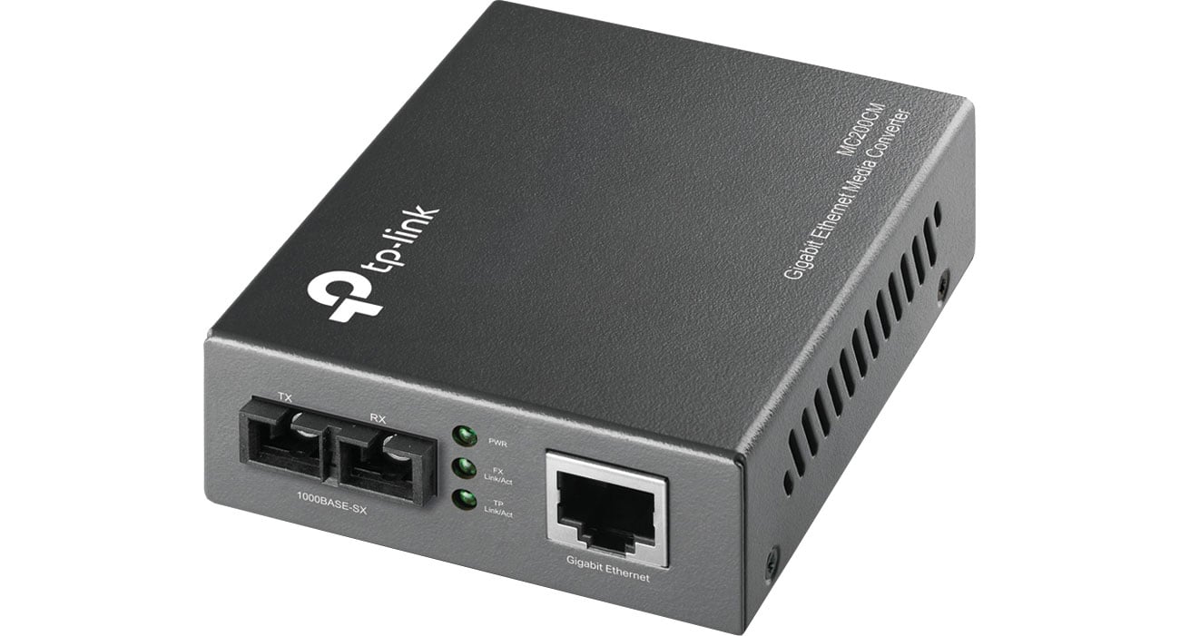 TP-Link MC200CM media konwerter światłowodow (RJ-45<>SC)