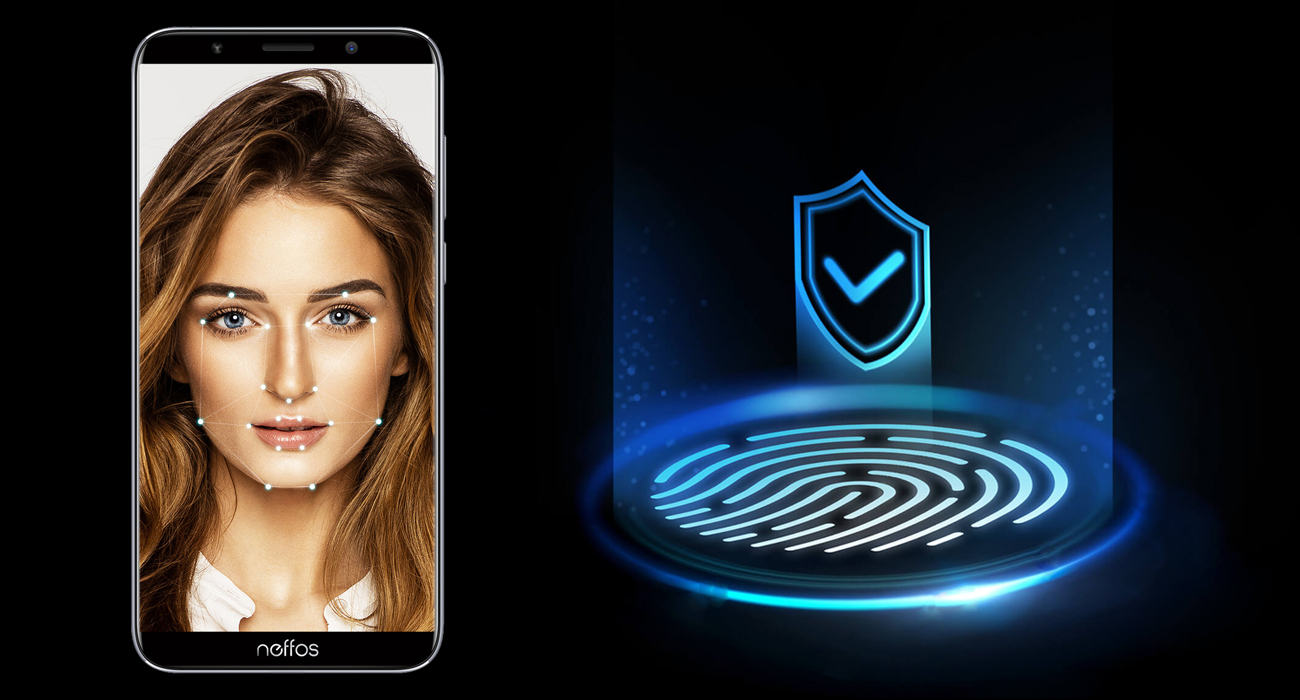 TP-Link Neffos C9A czytnik linii papilarnych face unlock