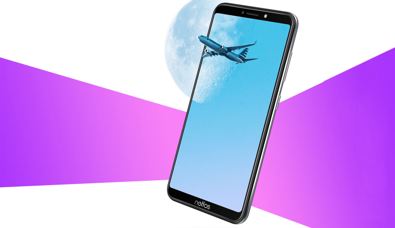 TP-Link Neffos C7s panoramiczny ekran