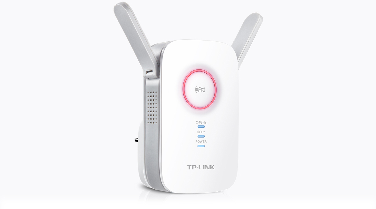 TP-Link RE350 wskaźnik sygnału