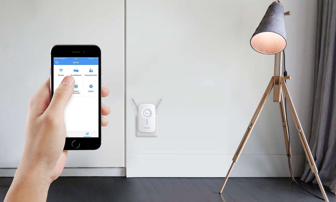 TP-Link RE350 szybka konfiguracja