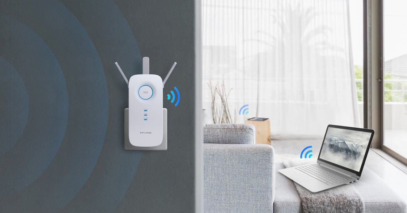 TP-Link RE355 wydajna sieć bezprzewodowa
