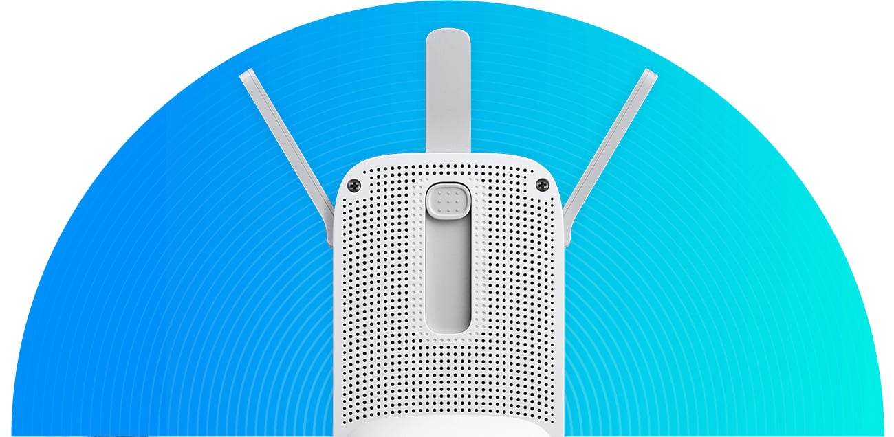 TP-Link RE355 trzy wydajne anteny