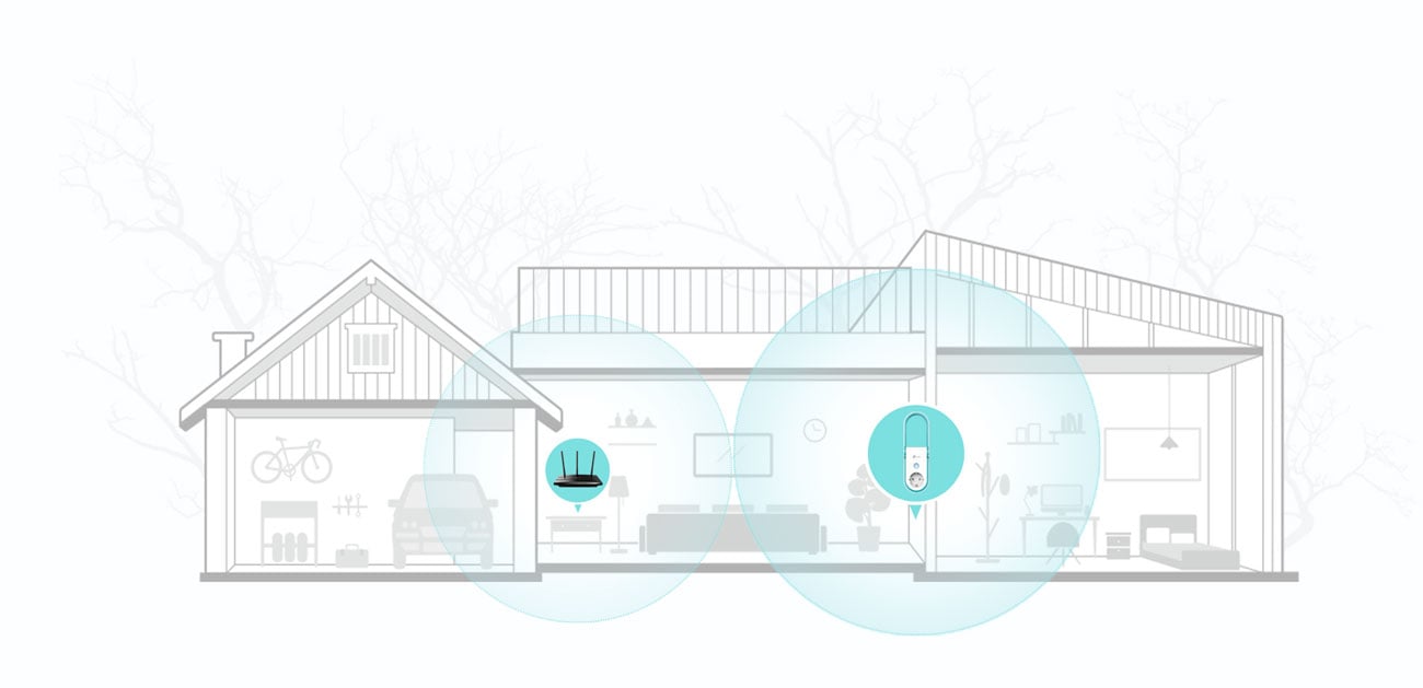 TP-Link RE360 Wzmacniacza sieci