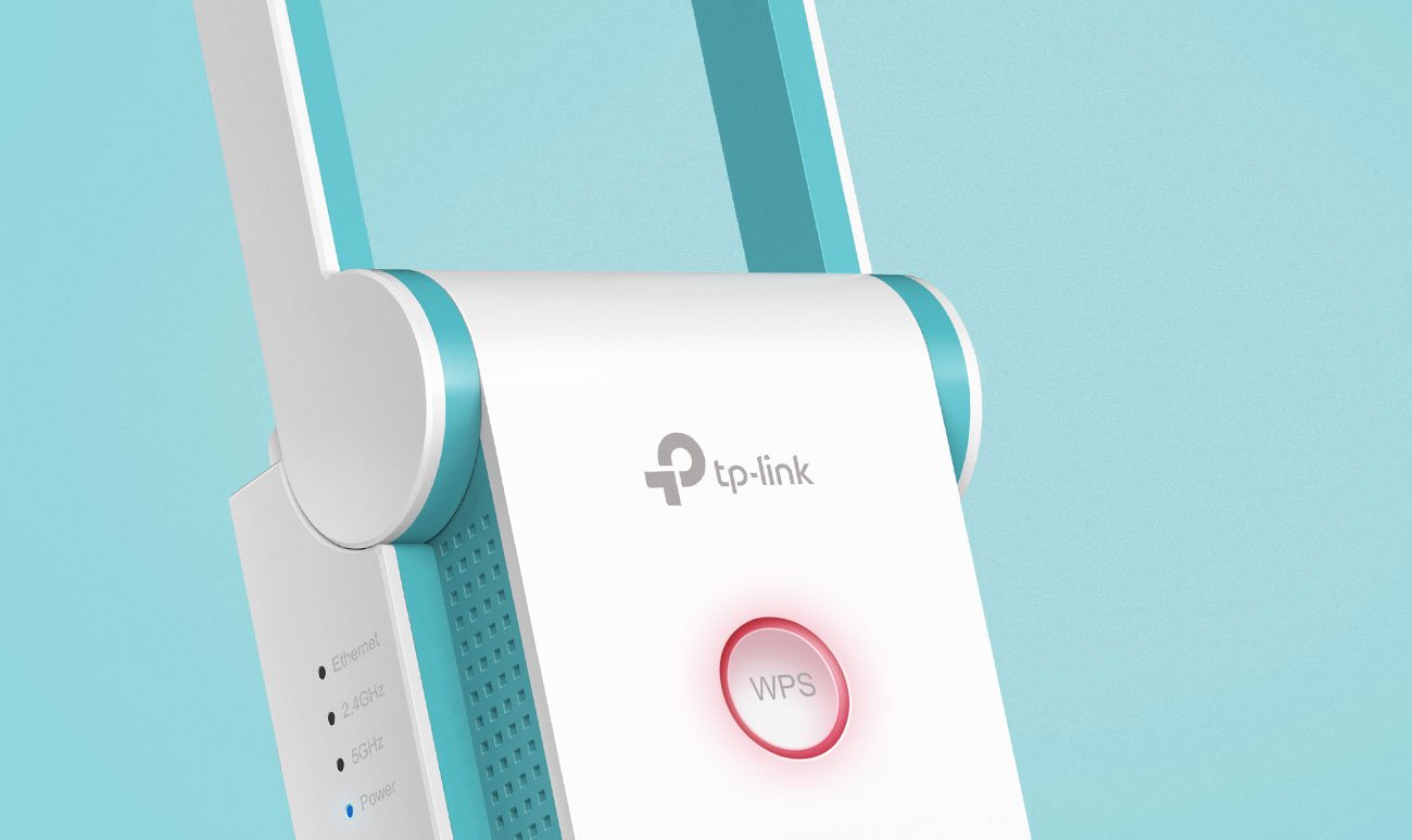 TP-Link RE360 Wskaźnik sygnału, WPS