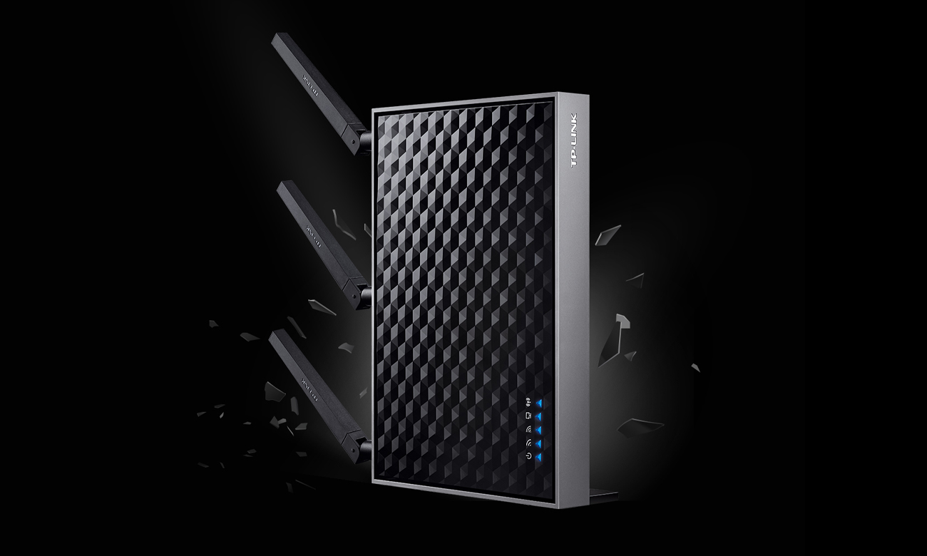 TP-Link RE580D LAN w pionie