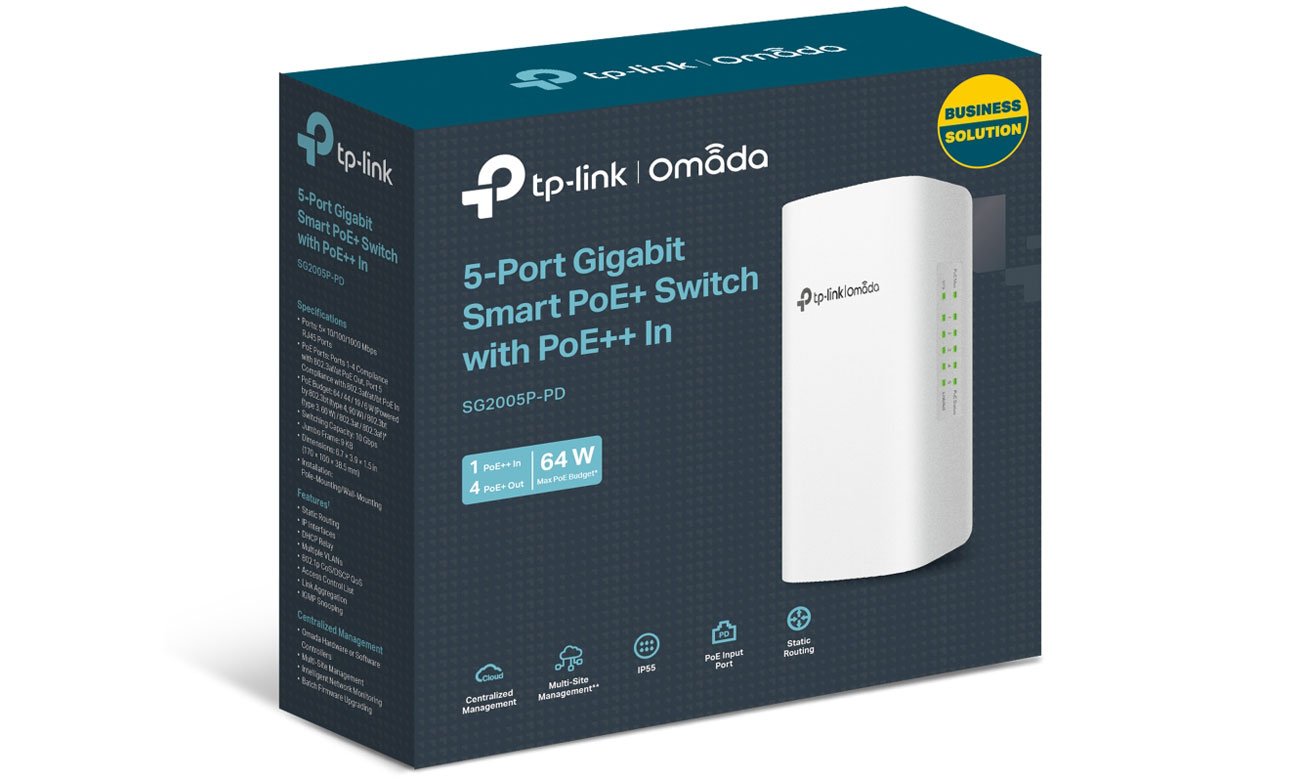 TP-Link SG2005P-PD box