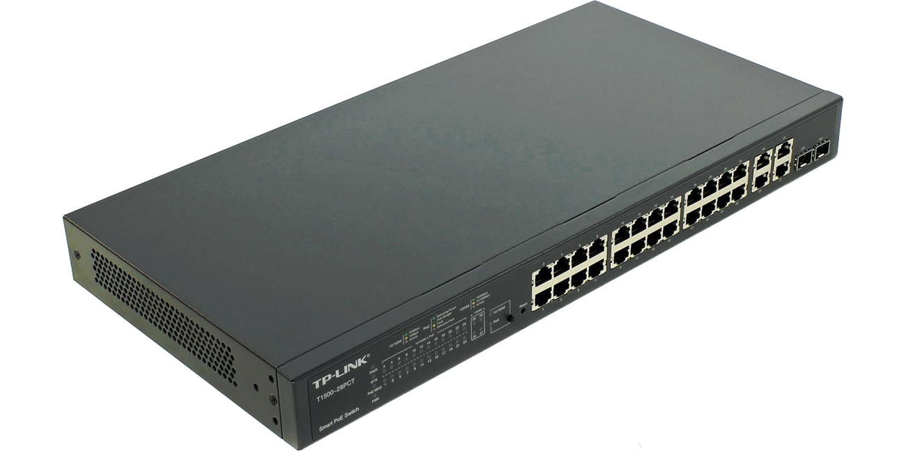 TP-Link T1500-28PC widok z góry