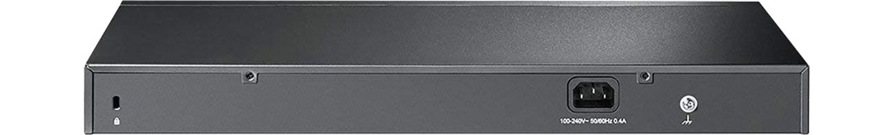 TP-Link T1600G-18TS(TL-SG2216) Widok z tyłu